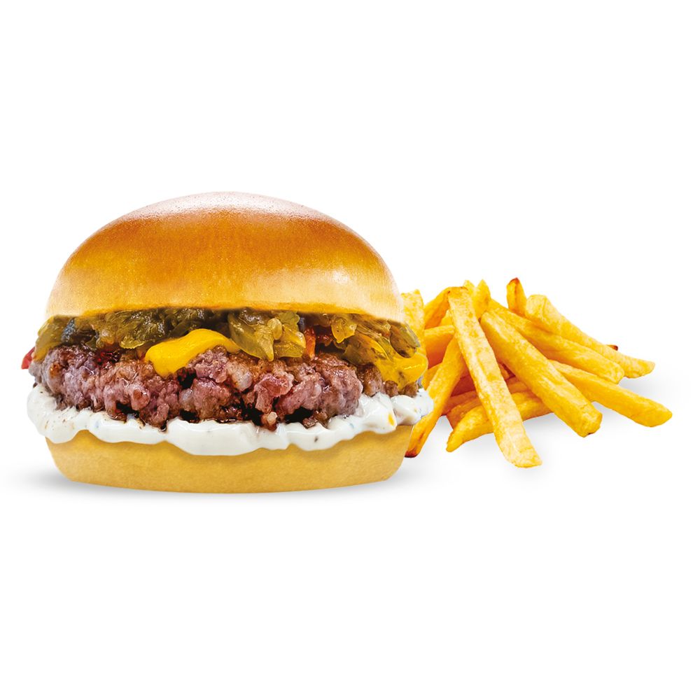 Smash Truffle Burger Triple