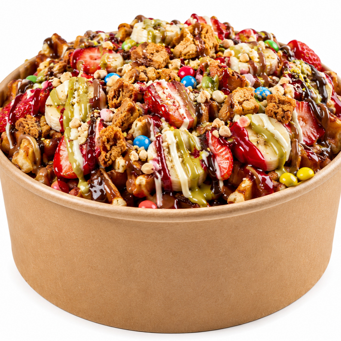 Waffle Dolu Dolu Bowl