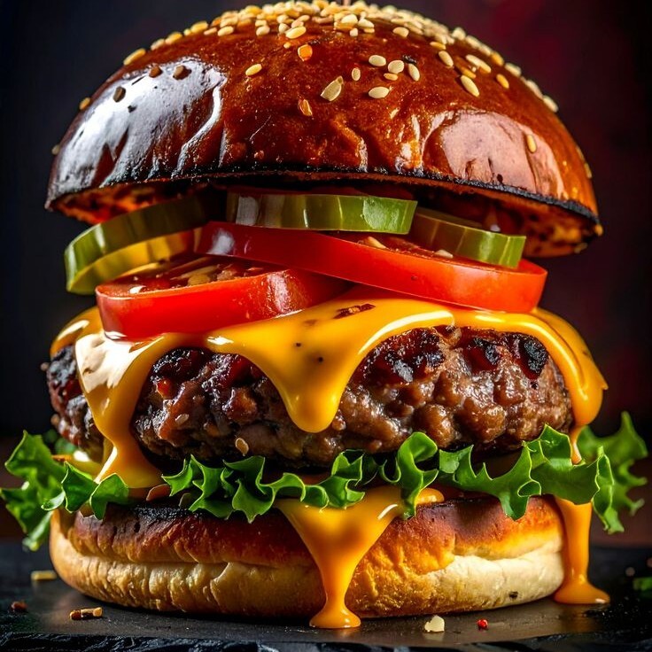 Eco Cheeseburger & Patates Kızartması