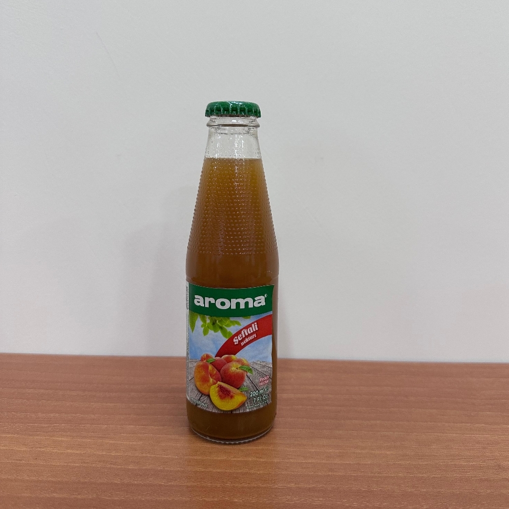 Aroma Cam Şişe Şeftali