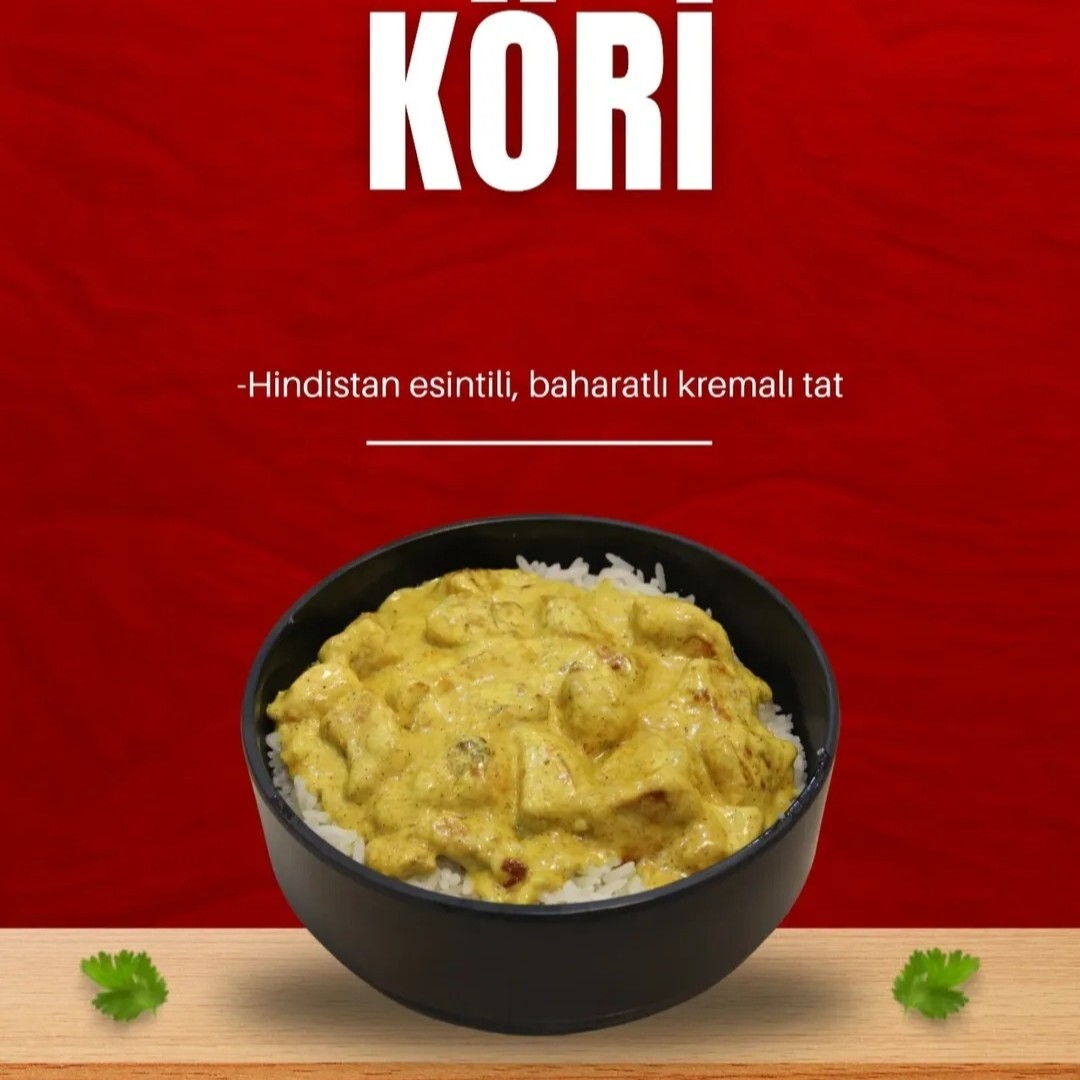 Köri Soslu Tavuklu Pilav