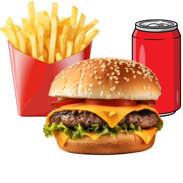 Menü Cheese Burger
