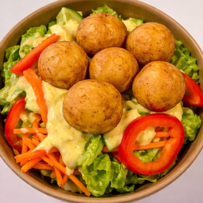 Crispy Patates Salata
