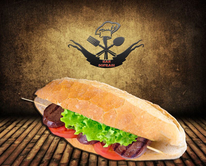 Sucuk Ekmek Yarım