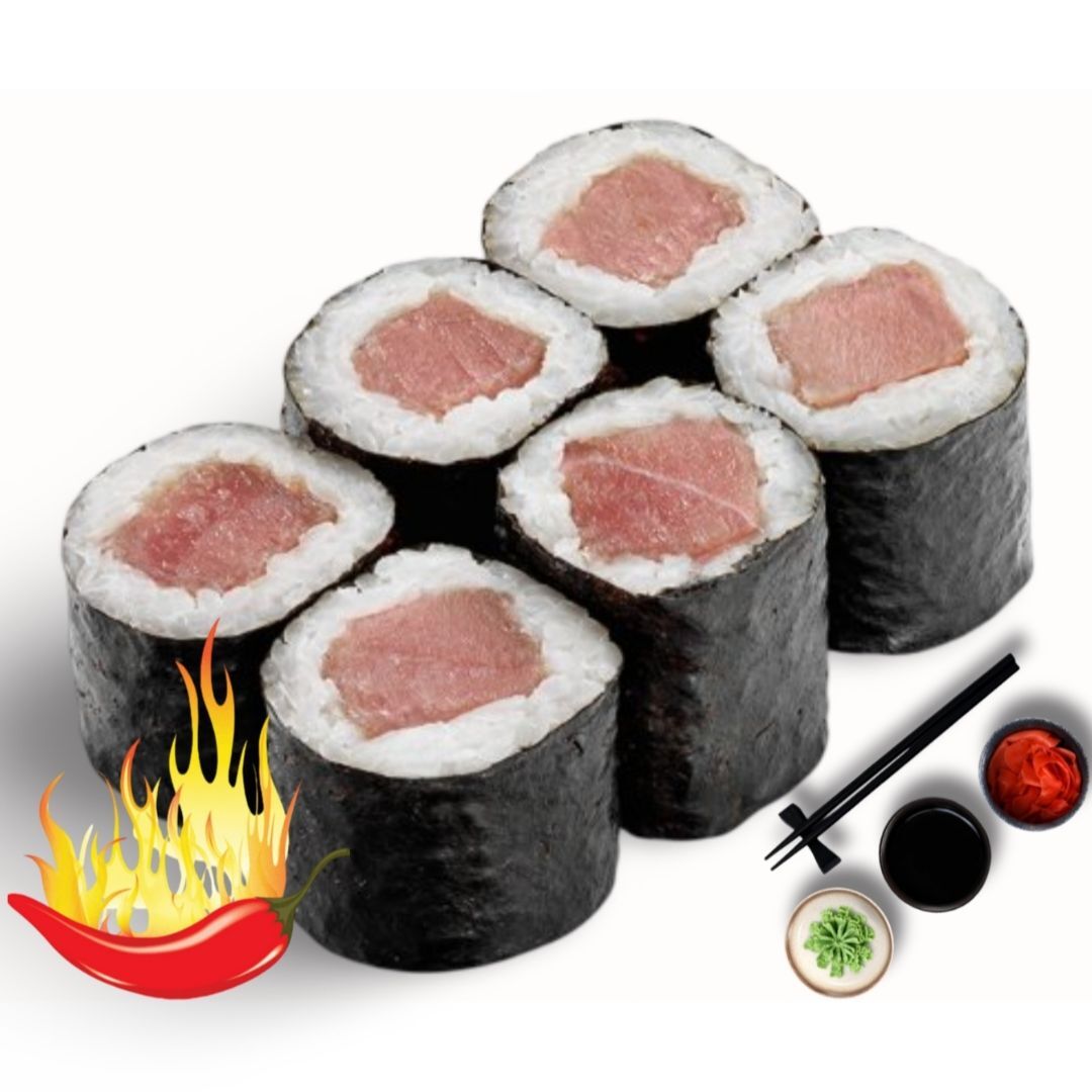 192- Spicy Tuna Maki Roll (6 Pcs.)