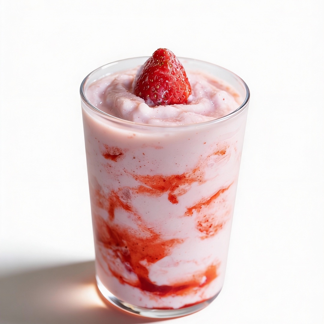 Çilekli Milkshake