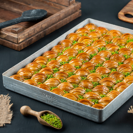 Fıstıklı Midye Baklava