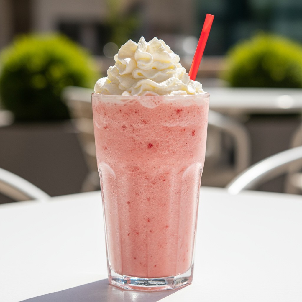 Çilekli Frappe