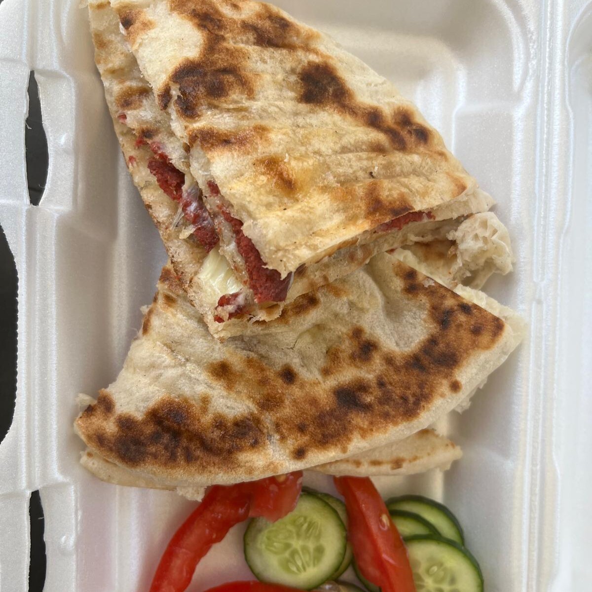 Bazlama Tost Kaşarlı