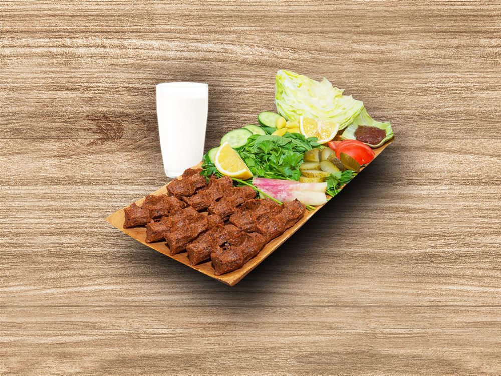 Çiğ Köfte Porsiyon Menü (250 gr)