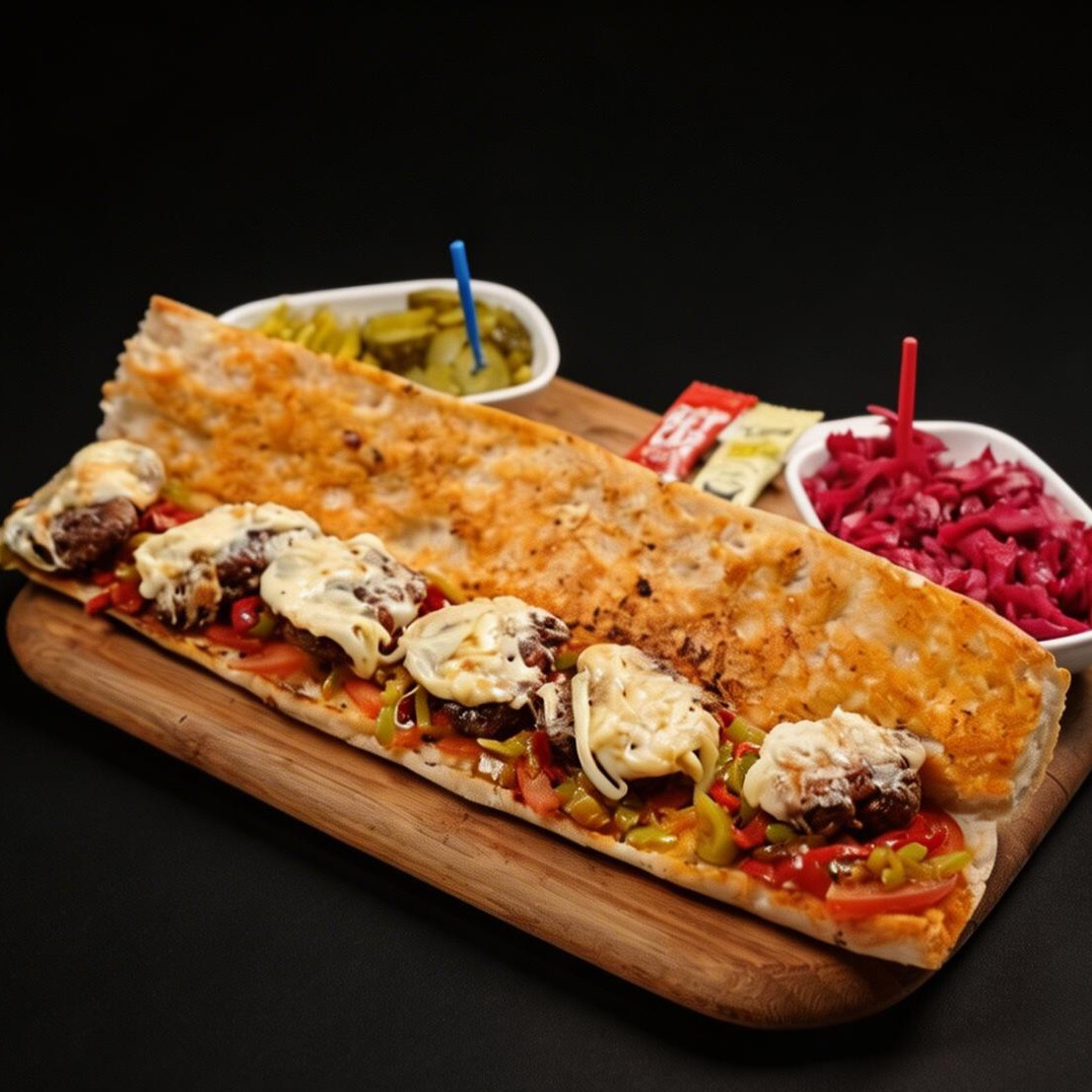 Kaşarlı Köfte Tam Ekmek