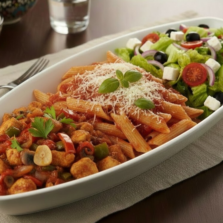 Saray Tavuk & Makarna & Salata