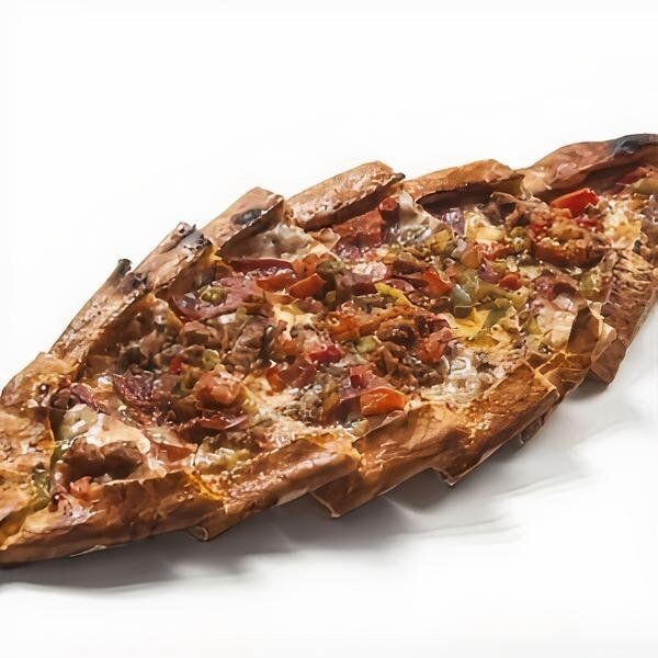 Kavurmalı Kaşarlı Pide