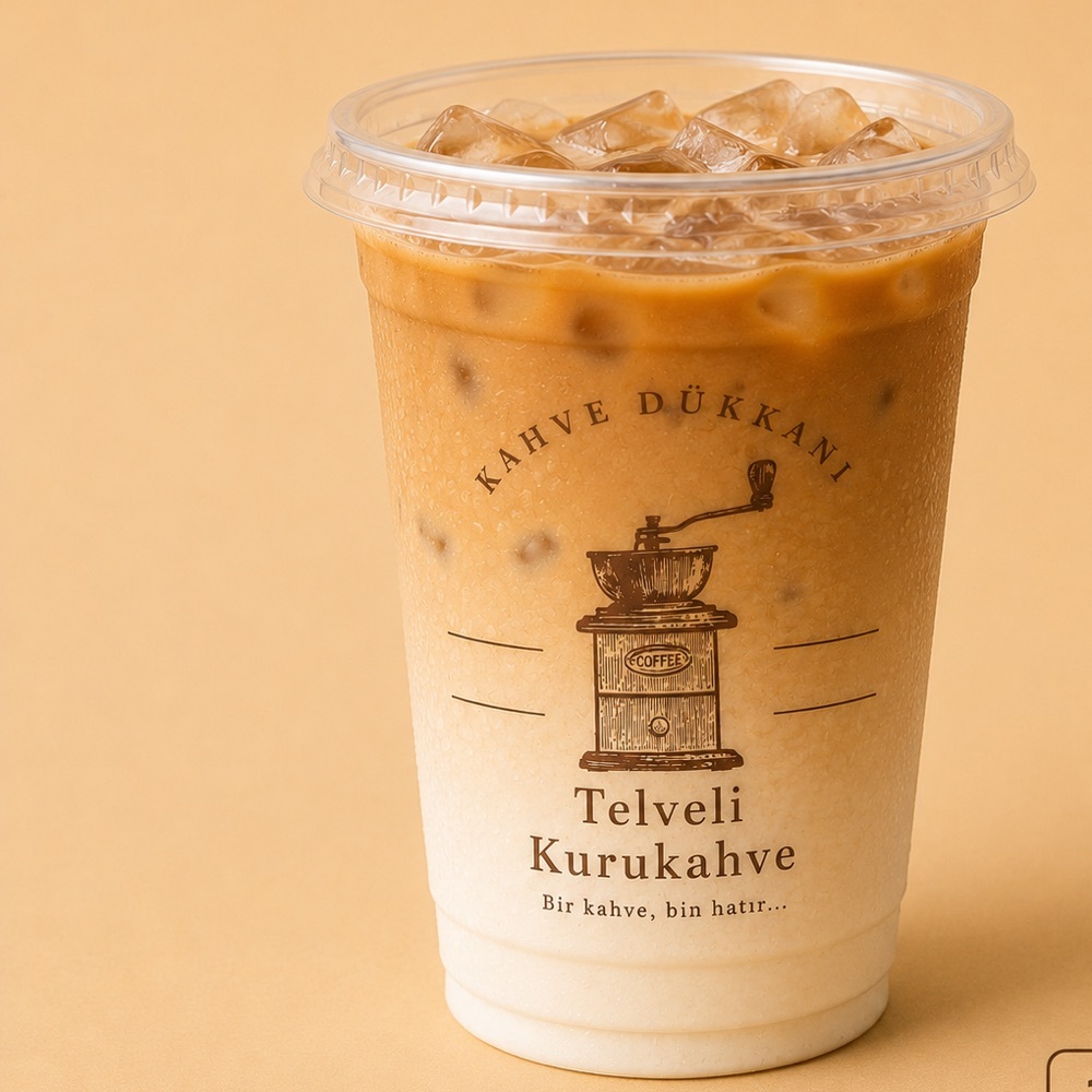 Ice Fındık Aromalı Latte