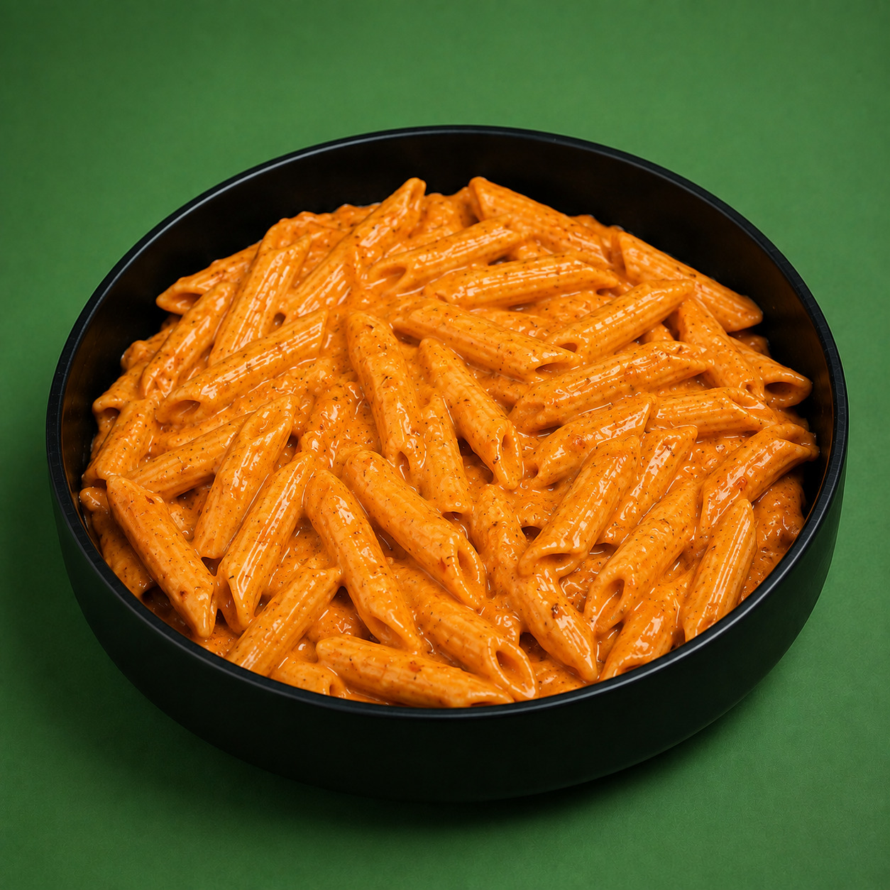 Tavuksuz Buffalo Soslu Penne Makarna