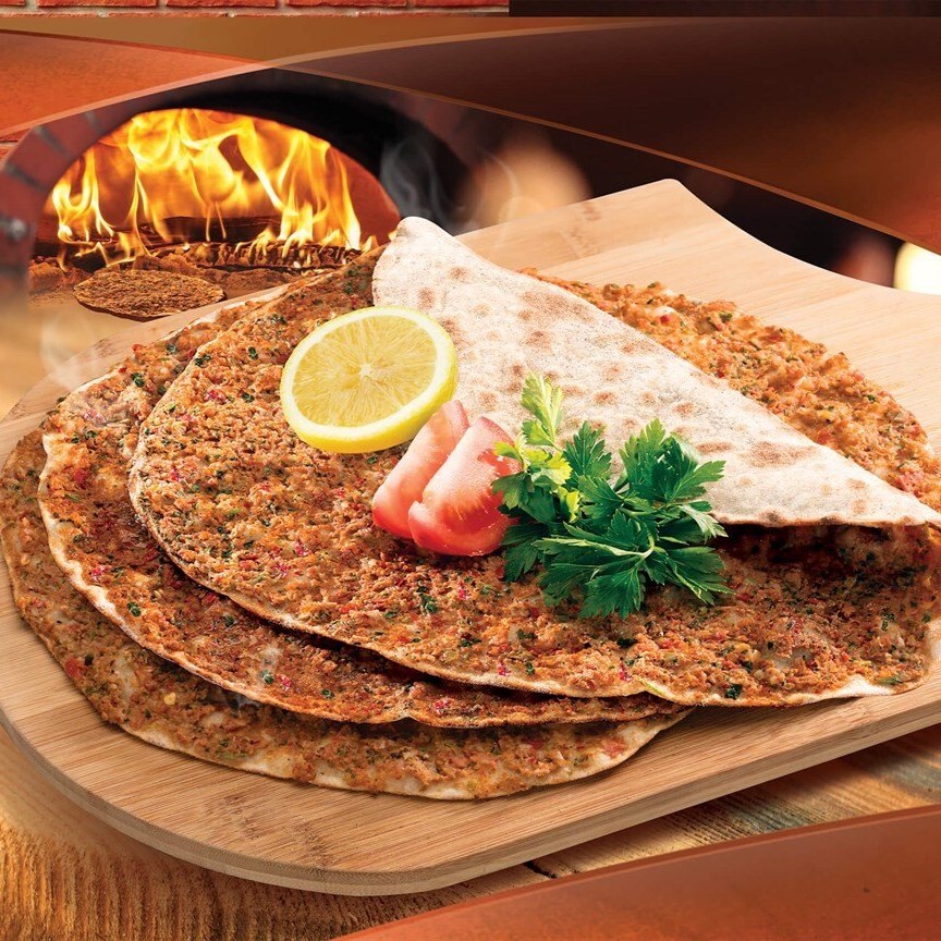 3 Lahmacun + Yeşillik+ MEZE
