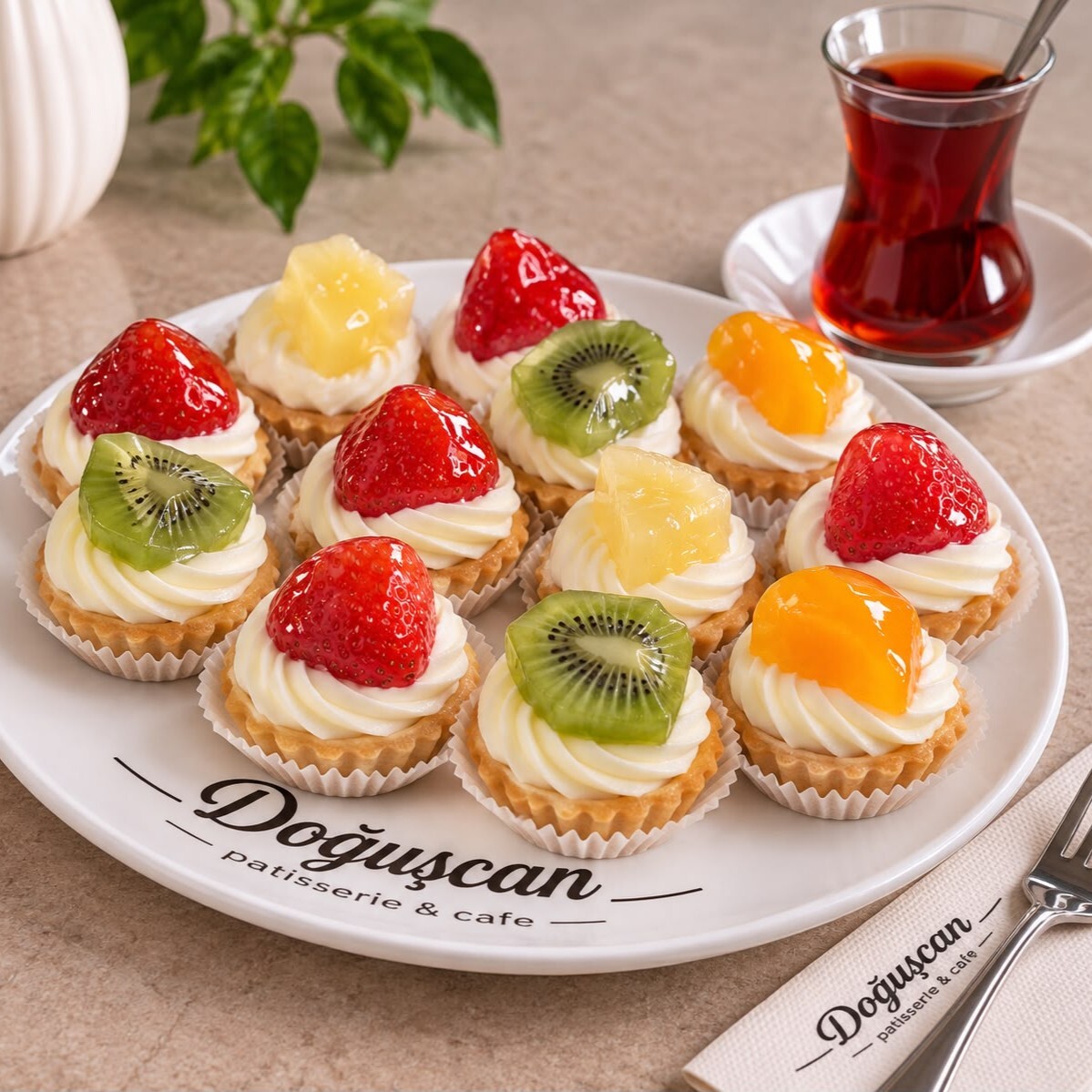 Karışık Meyveli Tartolet (1 kg.)