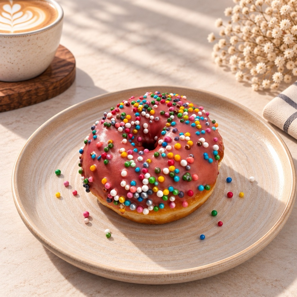 Çilekli Donut 🍩