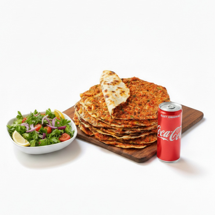 2 Lahmacun+Coca Cola