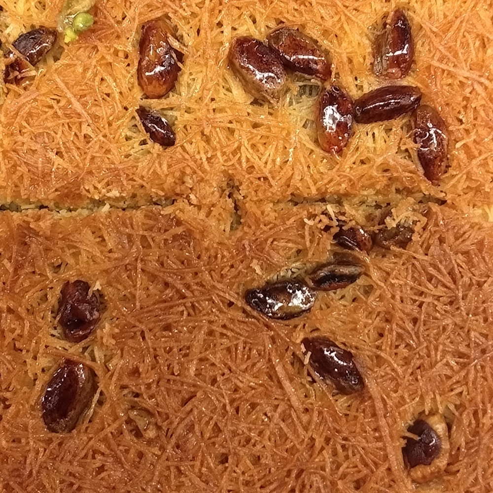 Düz Fıstıklı Kadayıf (1 Kg.)