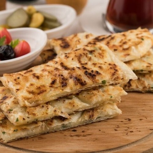 El Açması (Hafif) Patlıcanlı Gözleme