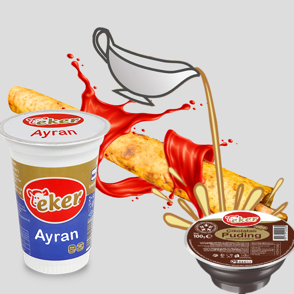 Sarımsaklı Mayonezli Zurna Dürüm Özel Menü