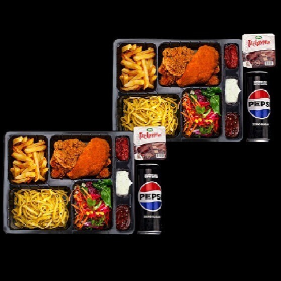 Çatlatan Schnitzel Menü (İki kişilik)