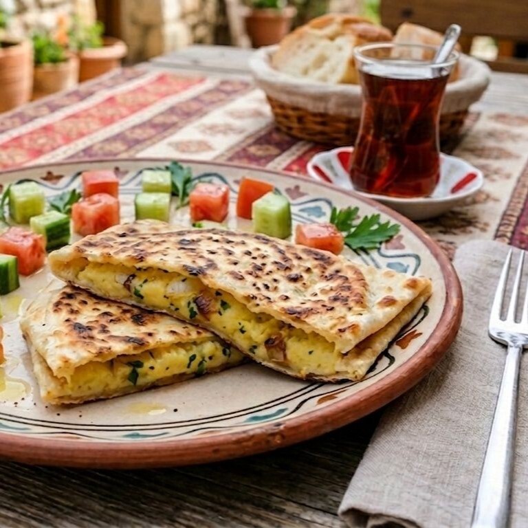 Patatesli Gözleme Menü