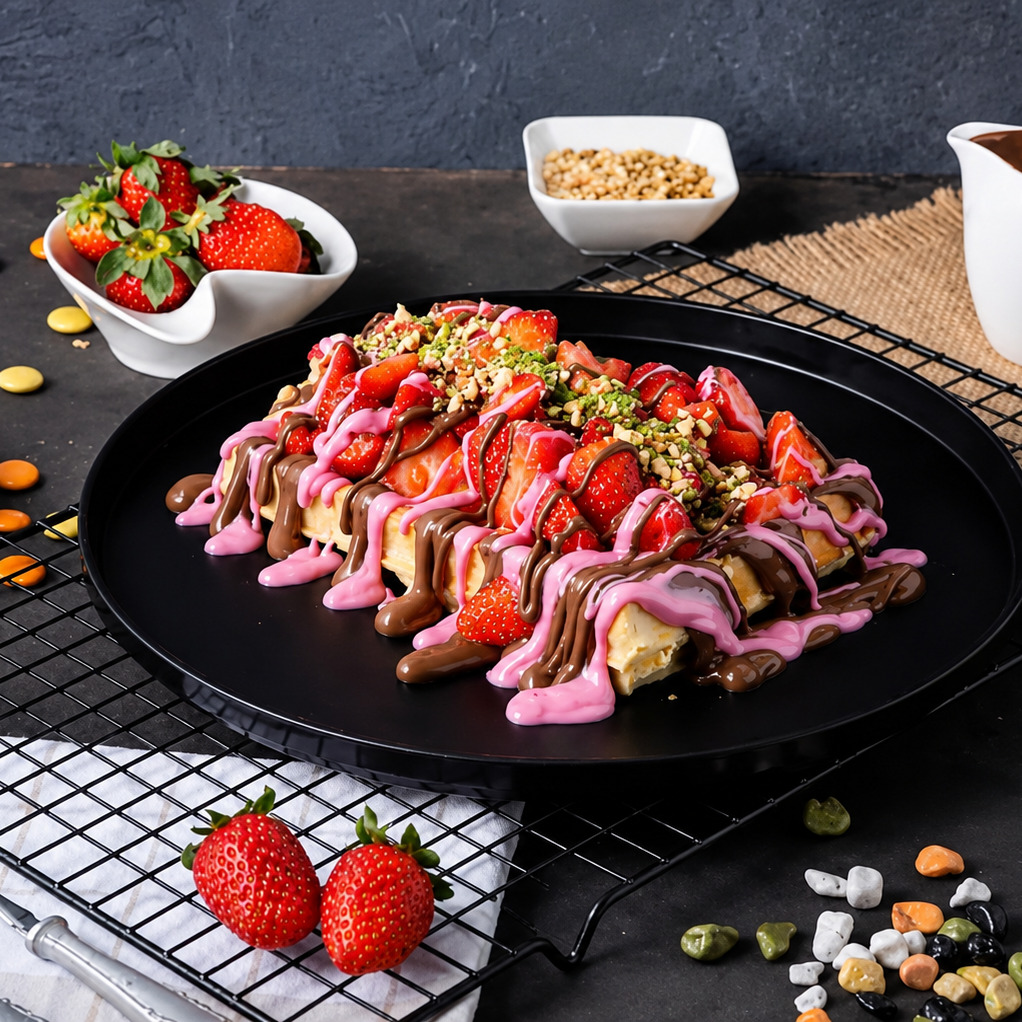 Çilek Diyarı Waffle