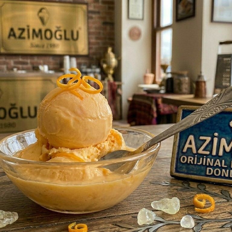 Portakallı Dondurma (Top)