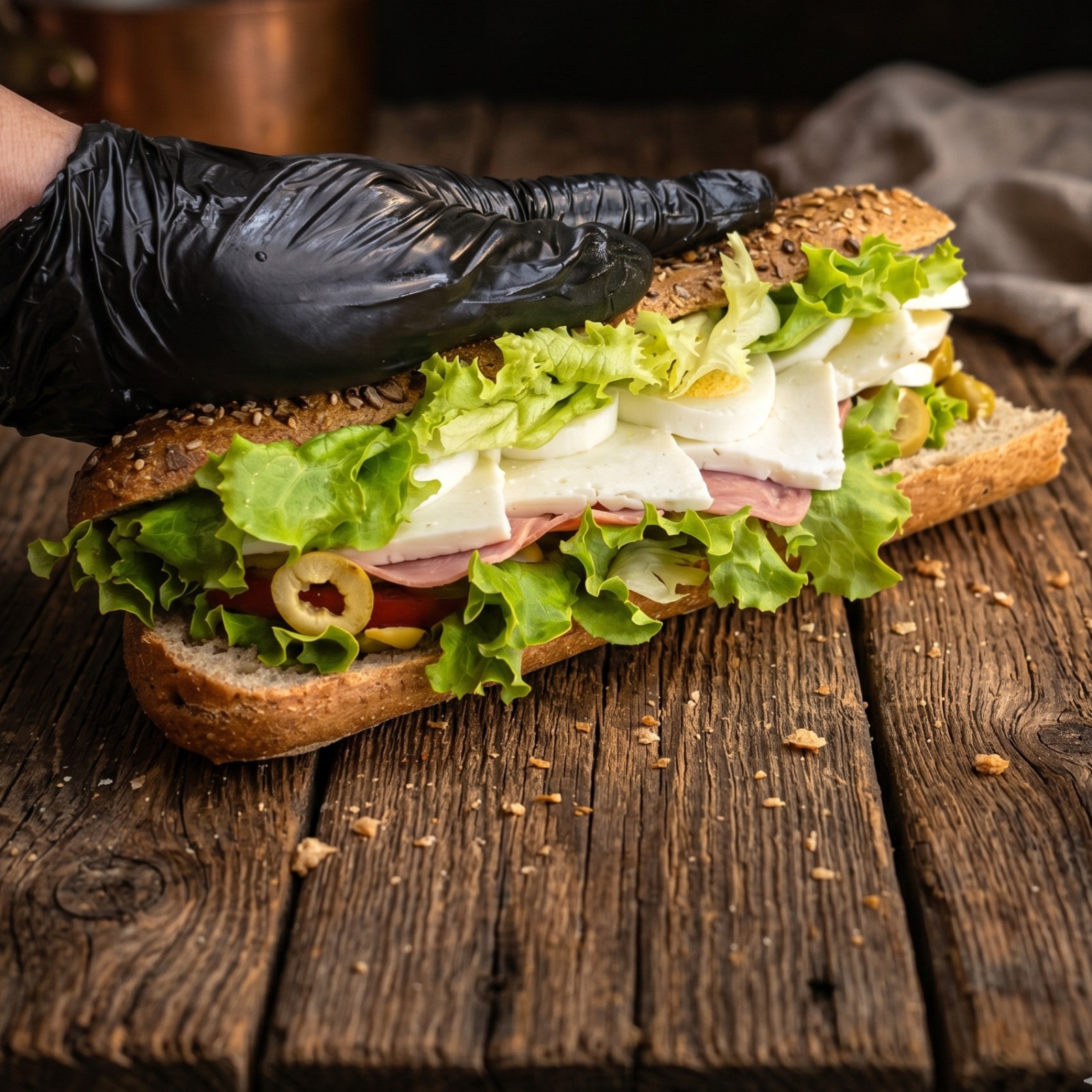 Yumurtalı Protein (Tam Buğday) Sandwich