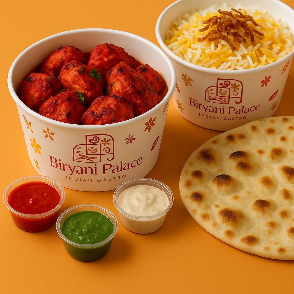 Chicken Tikka Menü