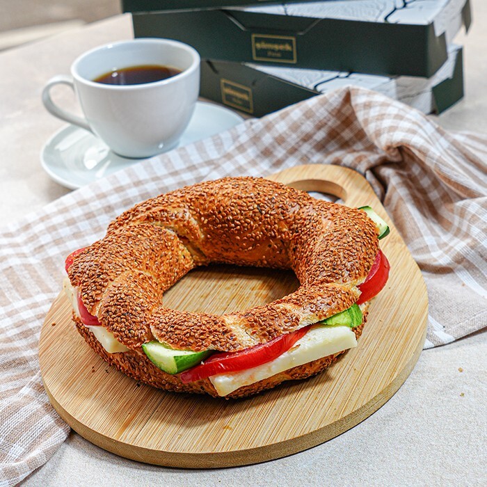 Beyaz Peynirli Soğuk Sandviç (Simit)