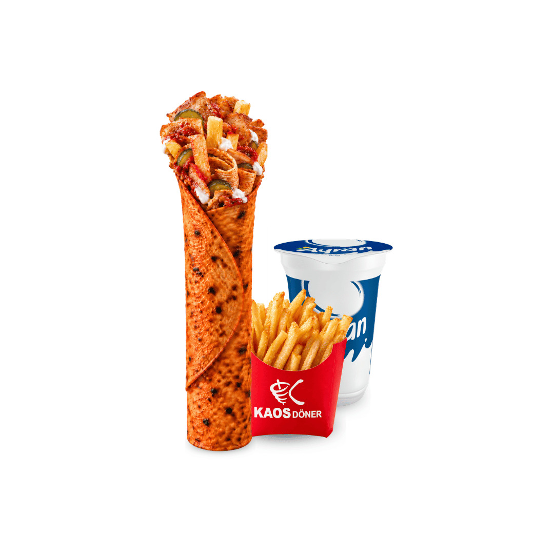 Zurna Tavuk Döner Dürüm & Ayran Menü