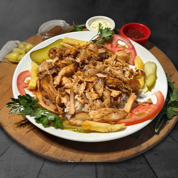 100 Gram Pilav Üstü Tavuk Döner