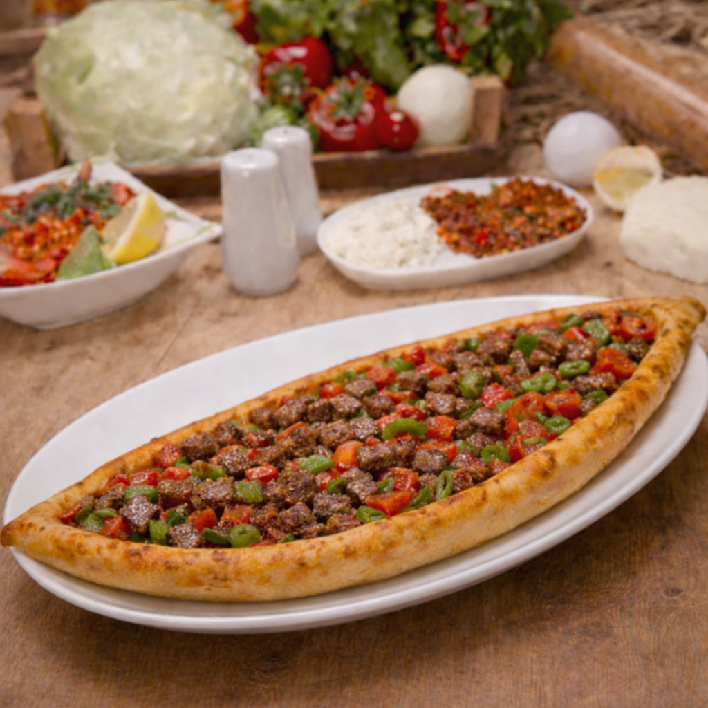 Açık Kavurmalı Domatesi Biberli