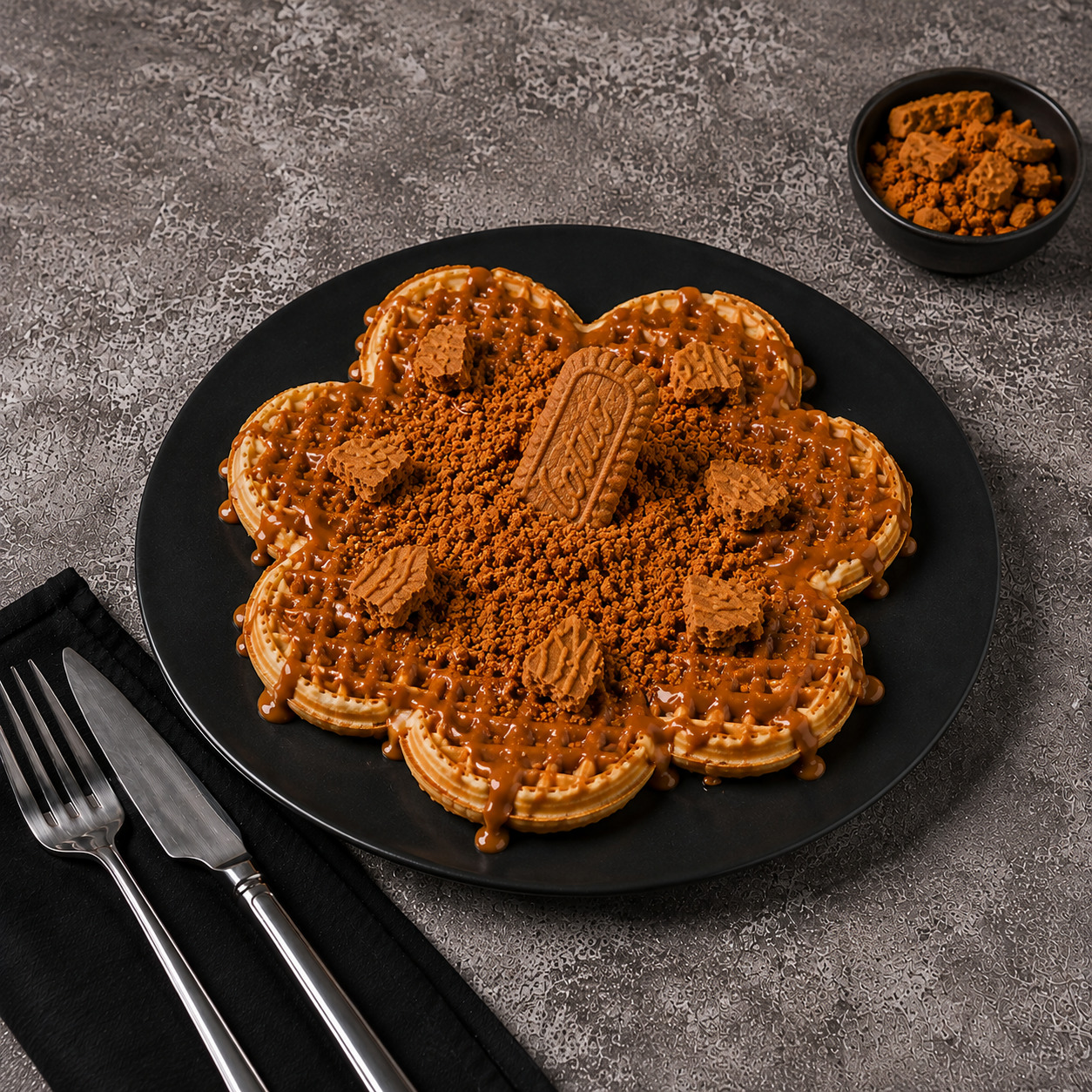 Lotuslu Waffle