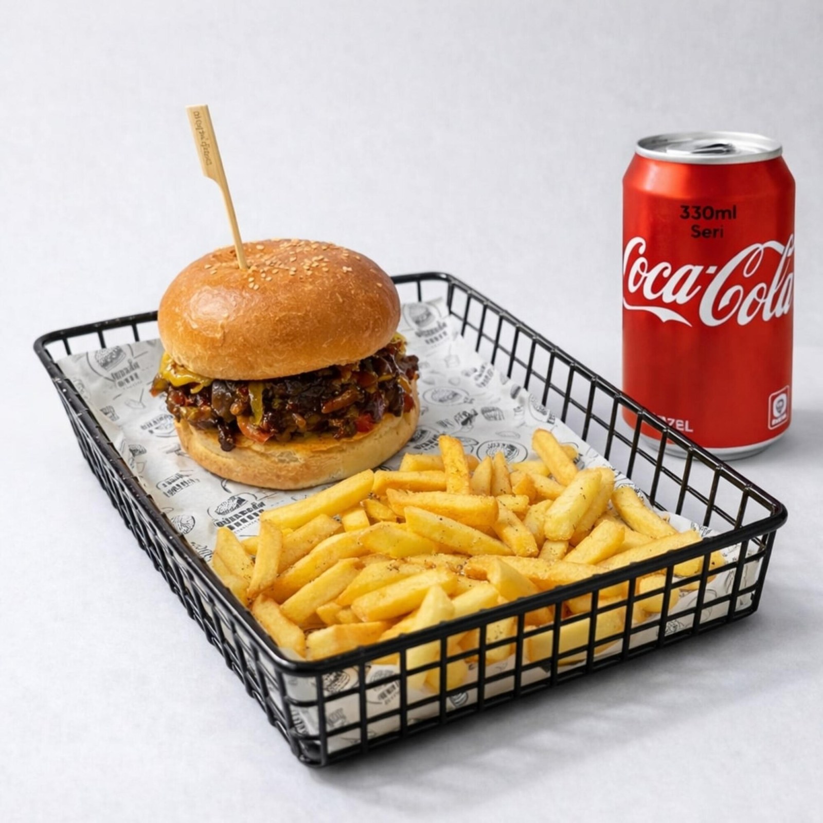 BBQ Burger menü