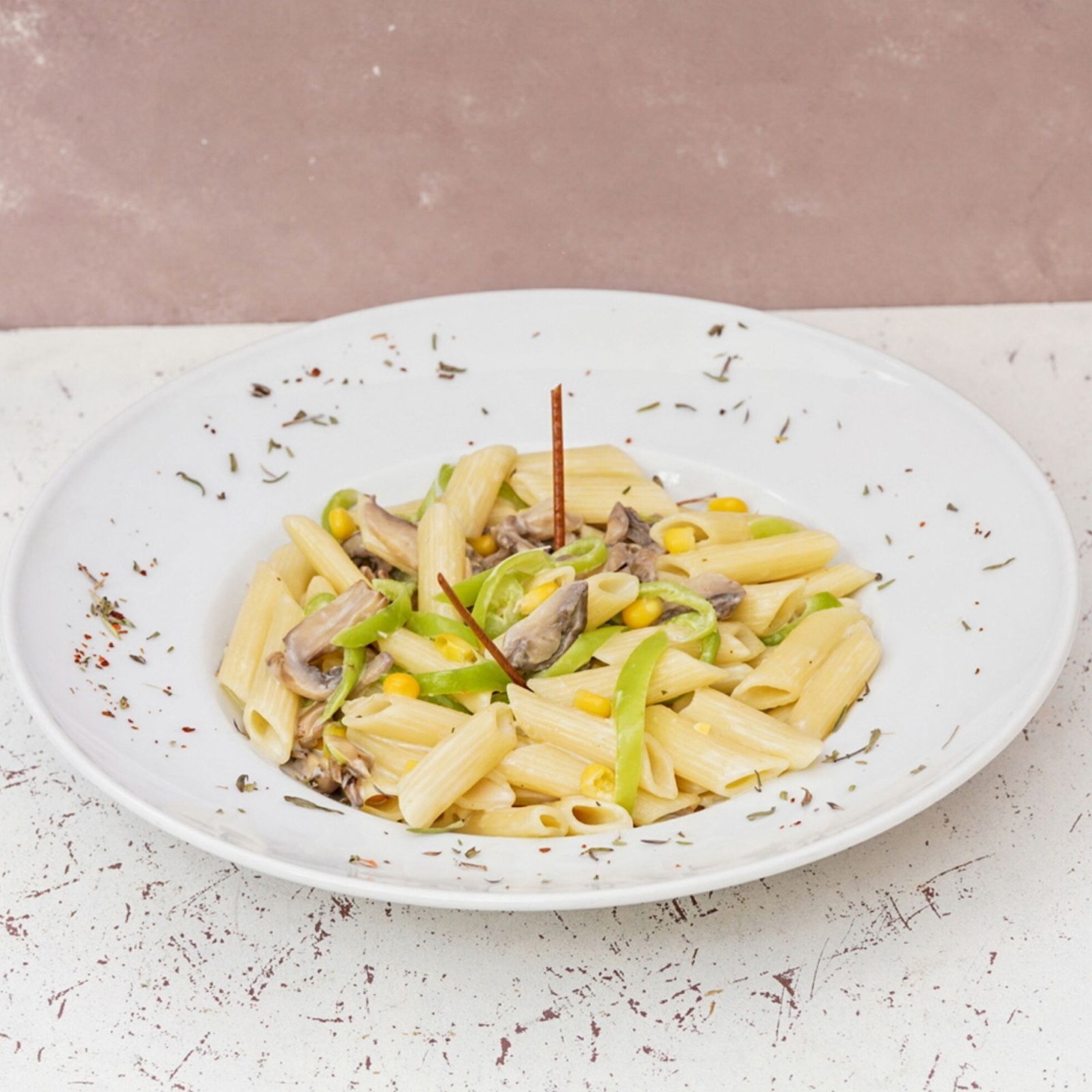 Fesleğenli Tavuk Penne