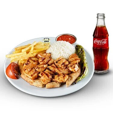 BKE | Tavuk Şiş Menü + Coca-Cola (33 cl.)
