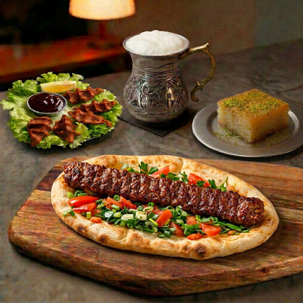 Zırh Adana Menü 120 gr | Çiğ Köfte + Ayran + Revani