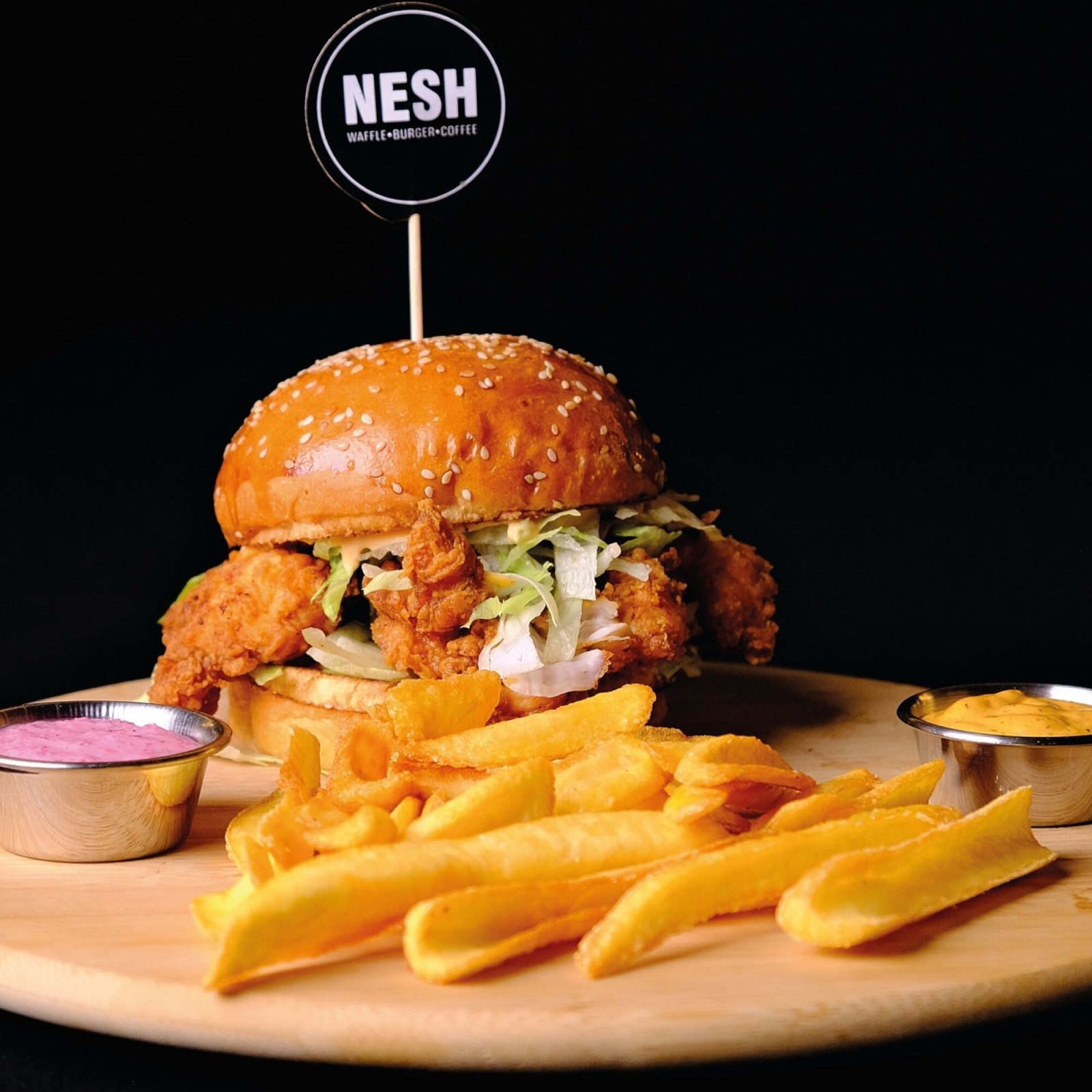 Çıtır Lezzet Menü (Chicken Burger, 6'lı Soğan Halkası, Pepsi 330 ml)