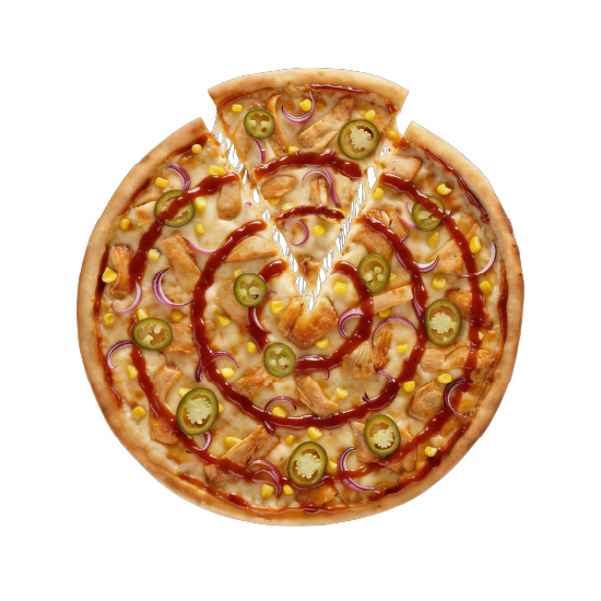 Orta Boy Meksikalı Pizza (31 cm.)