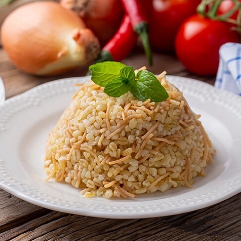 tavuklu bulgur pilavı