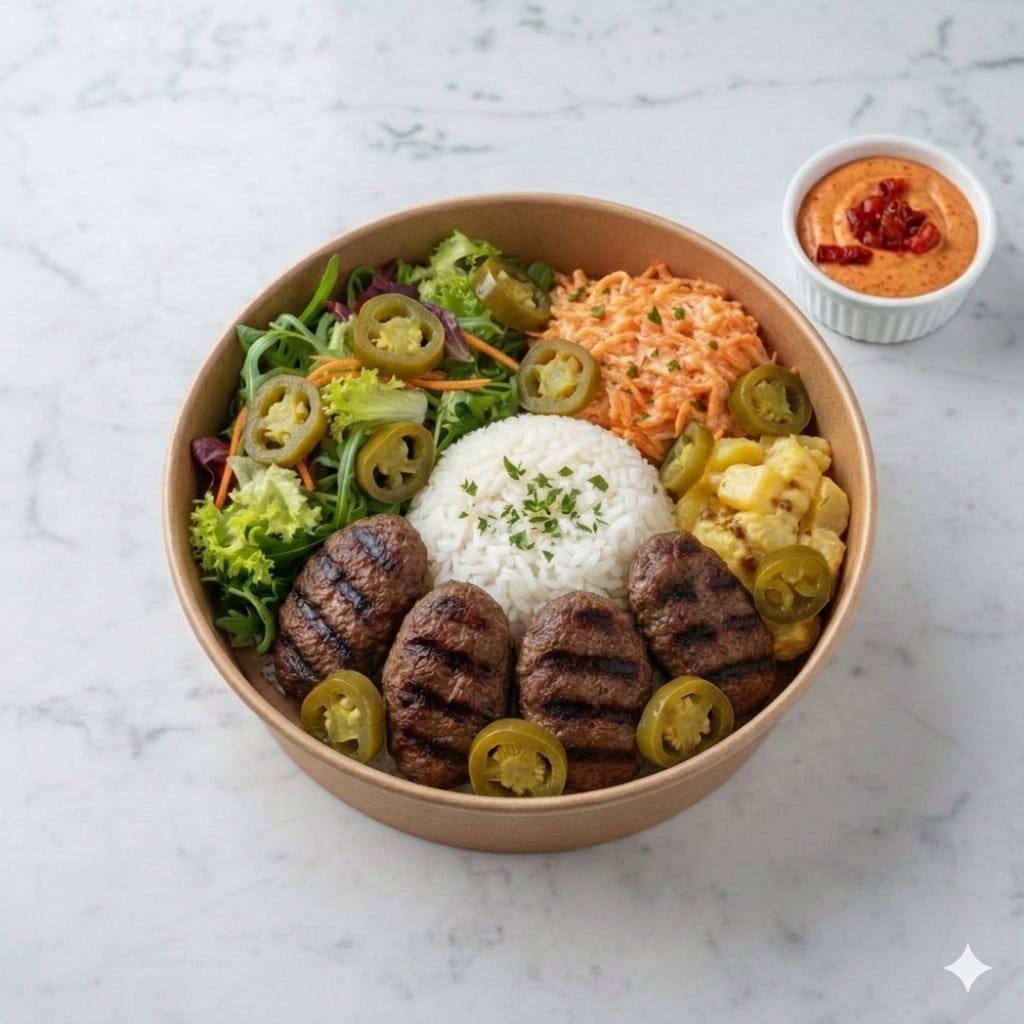 Izgara Köfte Bowl
