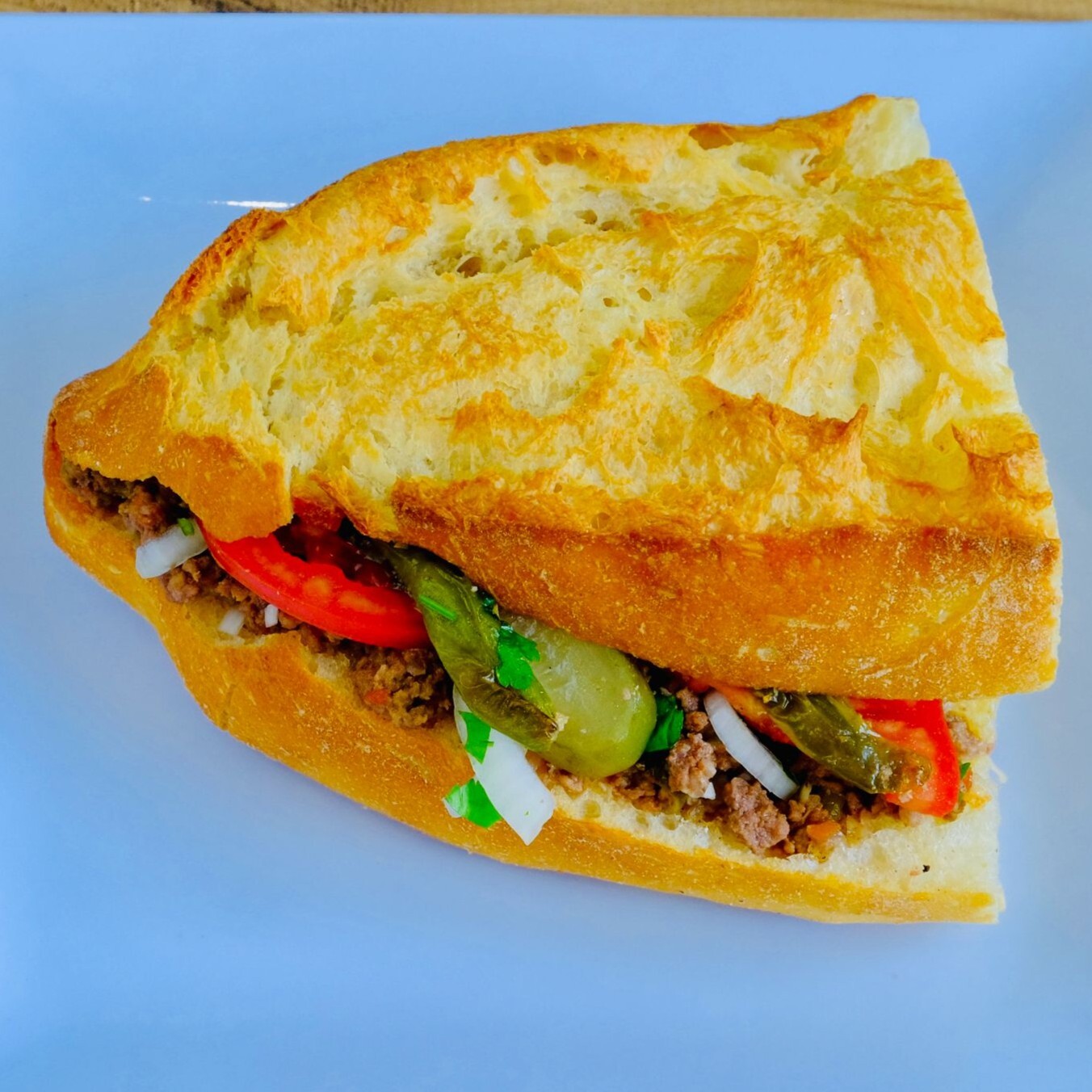 Kıyma Ekmek Yarım