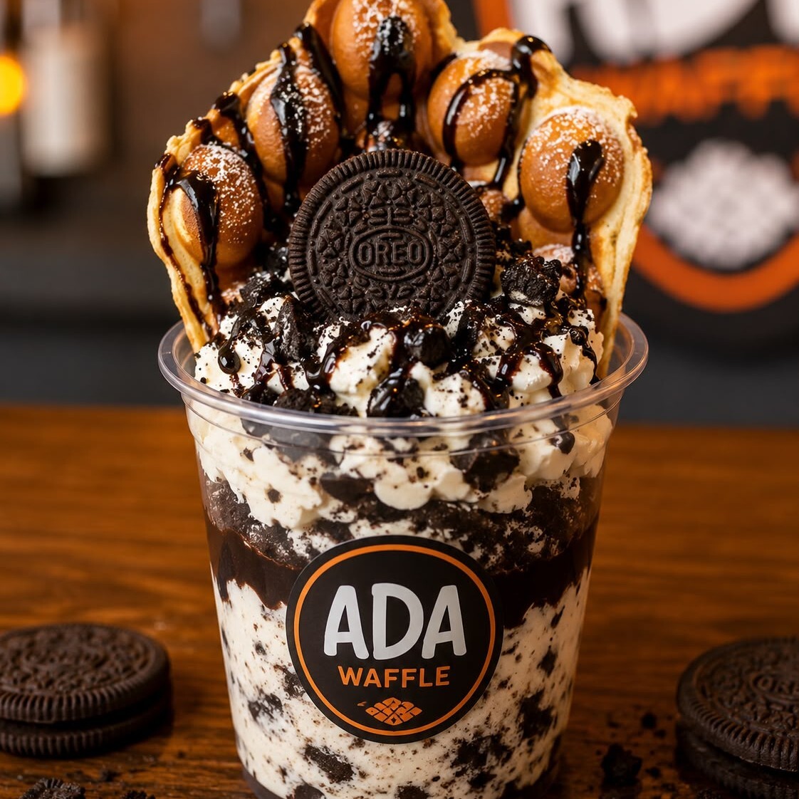 Adalı Oreo Waffle