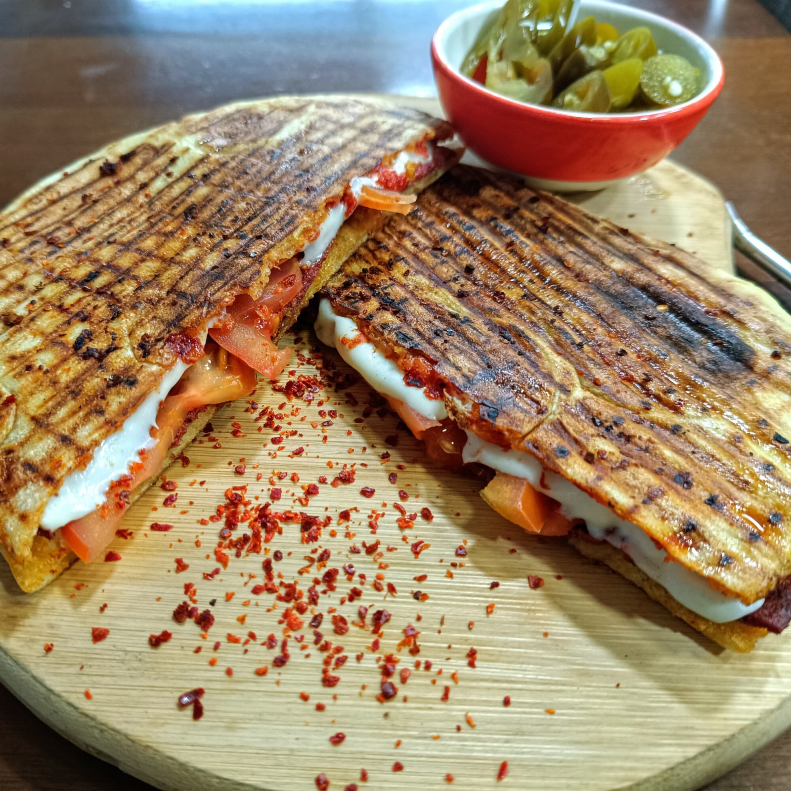 Adana Usulü Bazlama (Acı)Tost