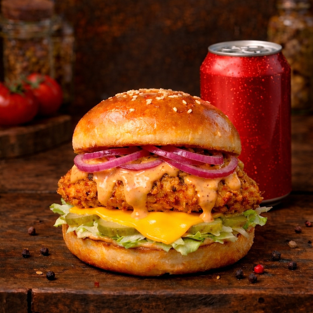 İstediğin Tavukburger + İstediğin İçecek
