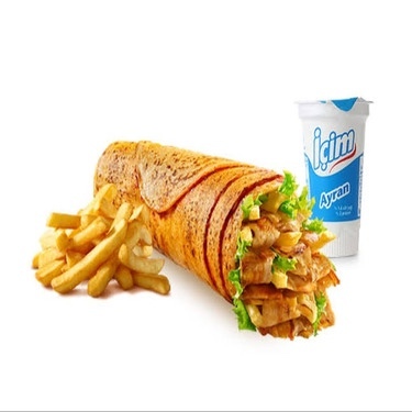 Tavuk Döner Dürüm ( L ) Mamisel Menü